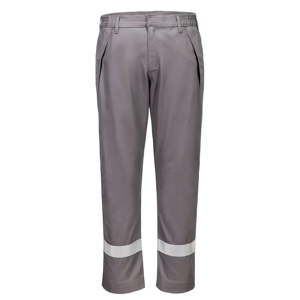 Portwest FR Chemical Resistant Trousers - Grey / 30