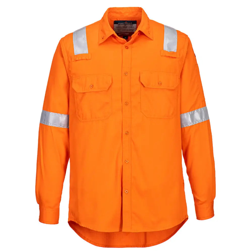 Portwest FR Lightweight Anti-Static Shirt - Orange / L