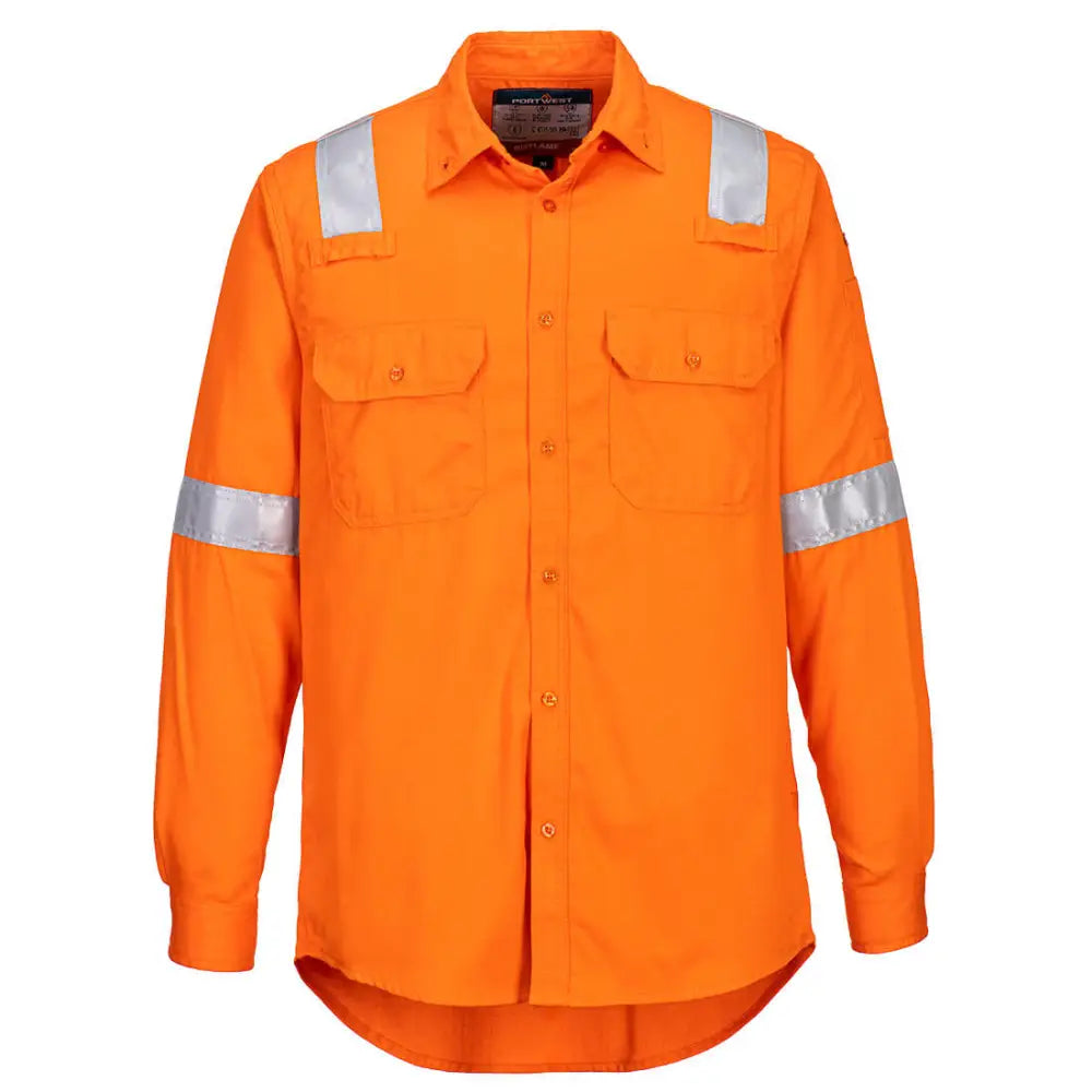 Portwest FR Lightweight Anti-static Shirt - Orange / L