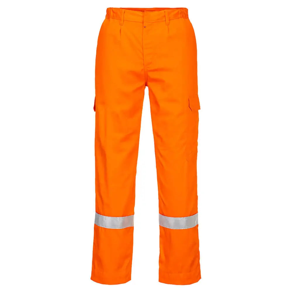 Portwest FR Lightweight Anti-Static Trousers - Orange / L