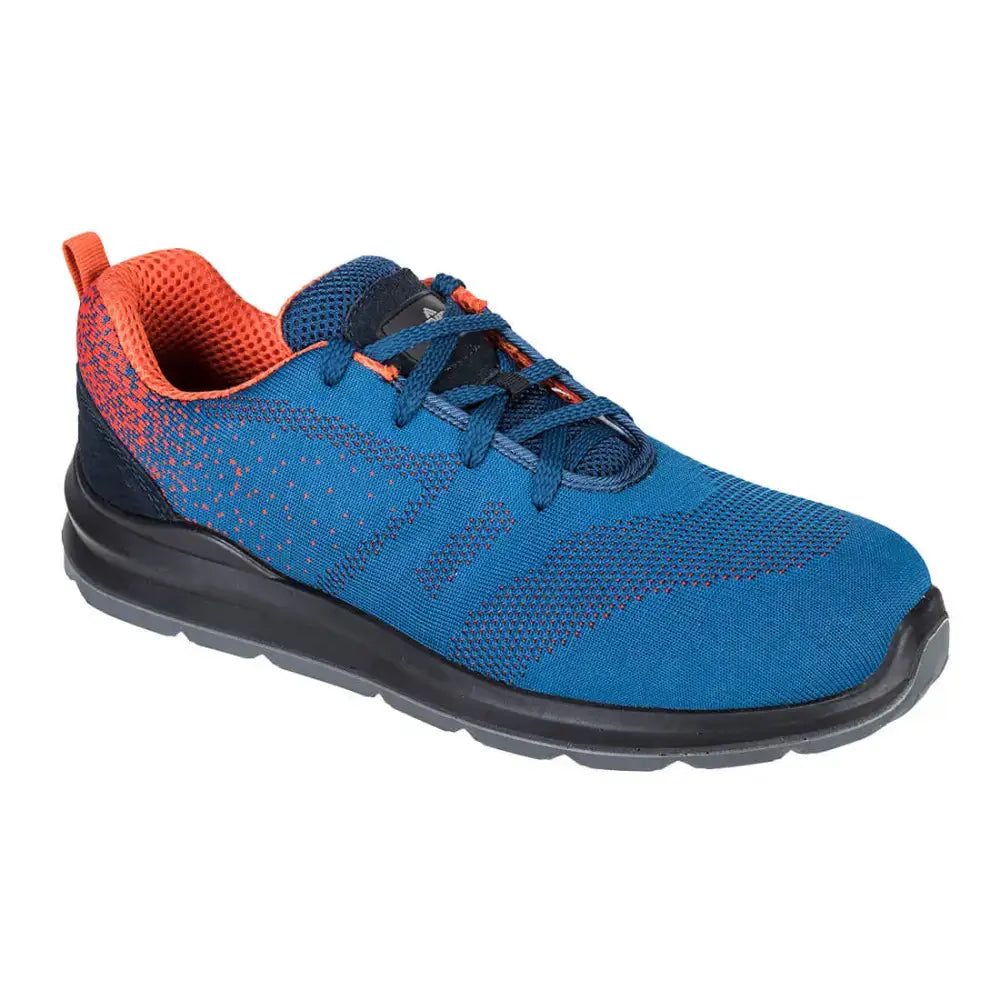 Portwest FT25 Steel Textile Trainer S1P FO SR - Blue/Orange / 36
