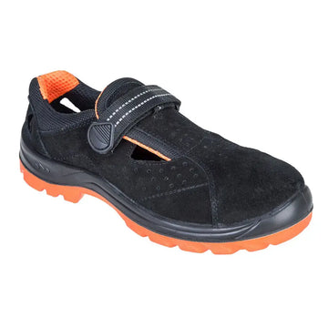 Portwest FW42 Steel Cow Suede Leather Sandal S1 SR FO