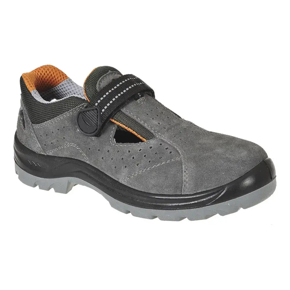 Portwest FW42 Steel Cow Suede Leather Sandal S1 SR FO