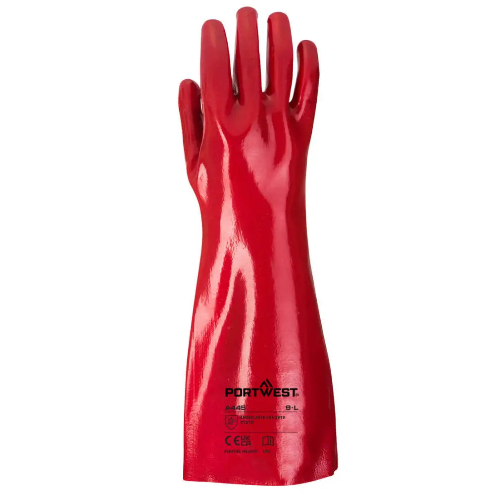 Portwest Grip 12 PVC Gauntlet 45cm