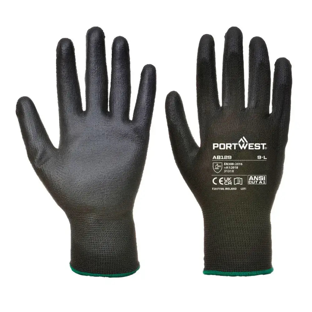 Portwest Grip 13 PU Palm Essential Full Box (288 Pairs) / L
