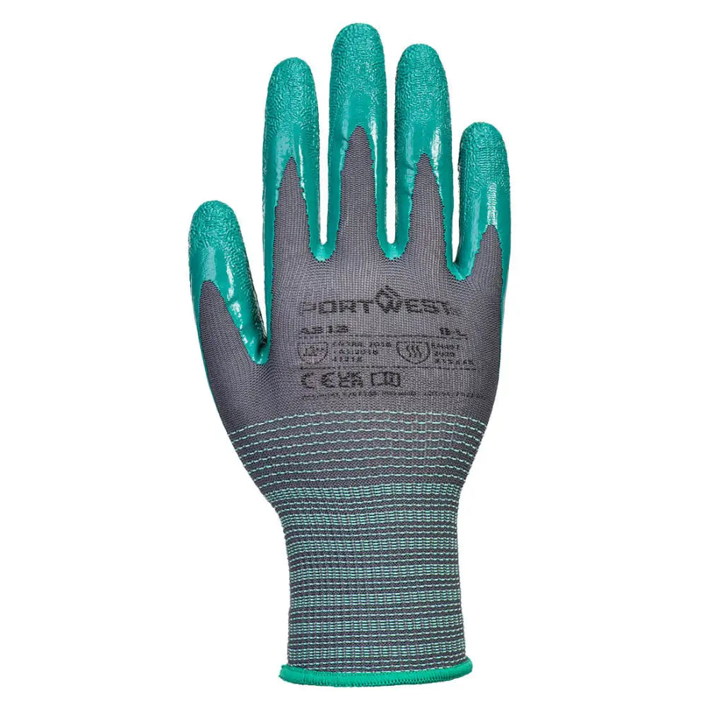 Portwest Grip 15 Nitrile Crinkle Glove (Pk12) - L