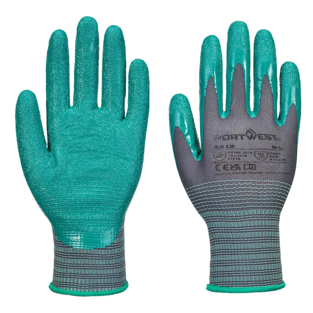 Portwest Grip 15 Nitrile Crinkle Glove (Pk12) - L