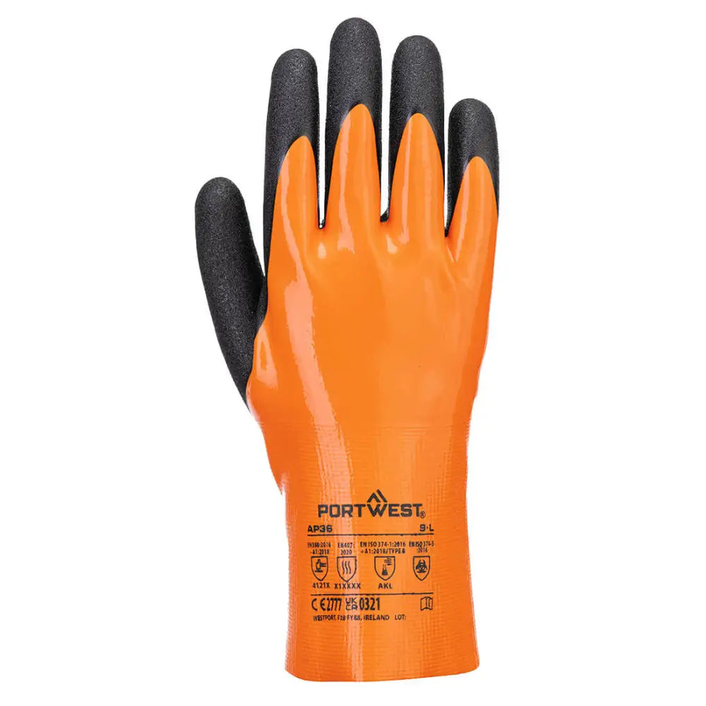 Portwest Grip 15 Nitrile Double Gauntlet - L
