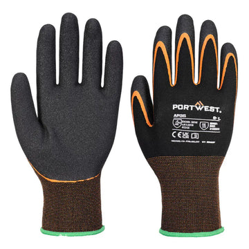 Portwest Grip 15 Nitrile Double Palm Glove - L