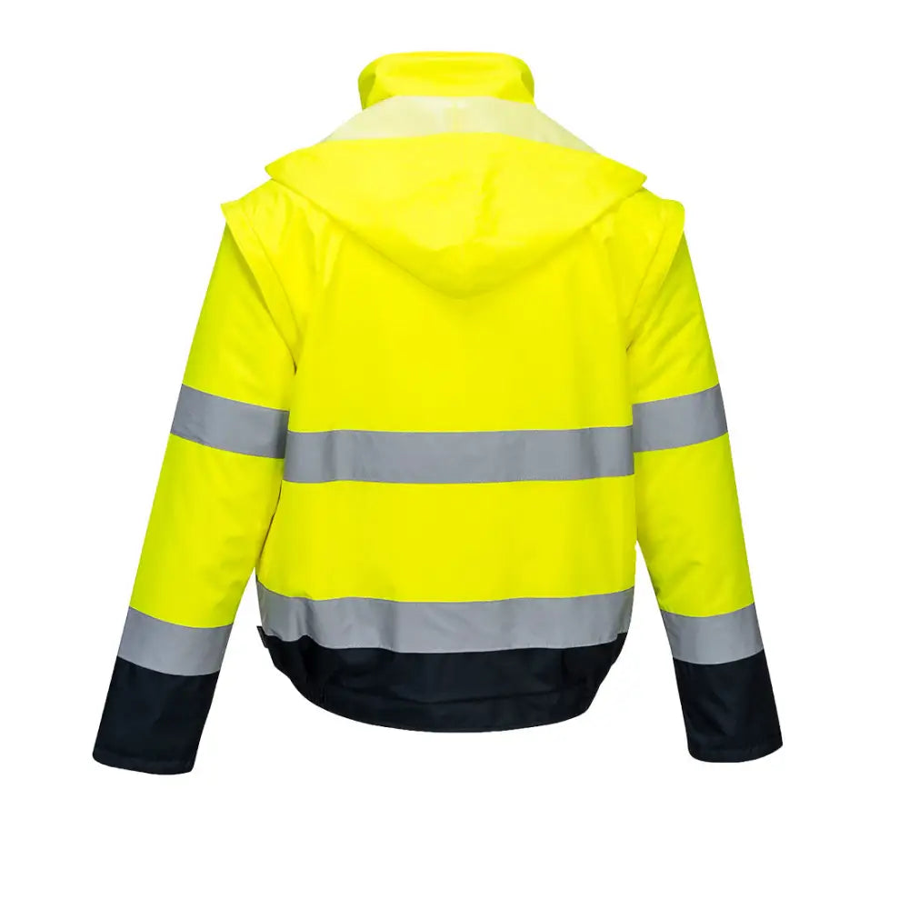 Portwest Hi-Vis 2-in-1 Contrast Essential Lite Bomber Jacket