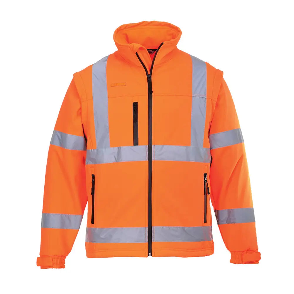 Portwest Hi-Vis 2-in-1 Softshell (3L) - Orange / 4XL