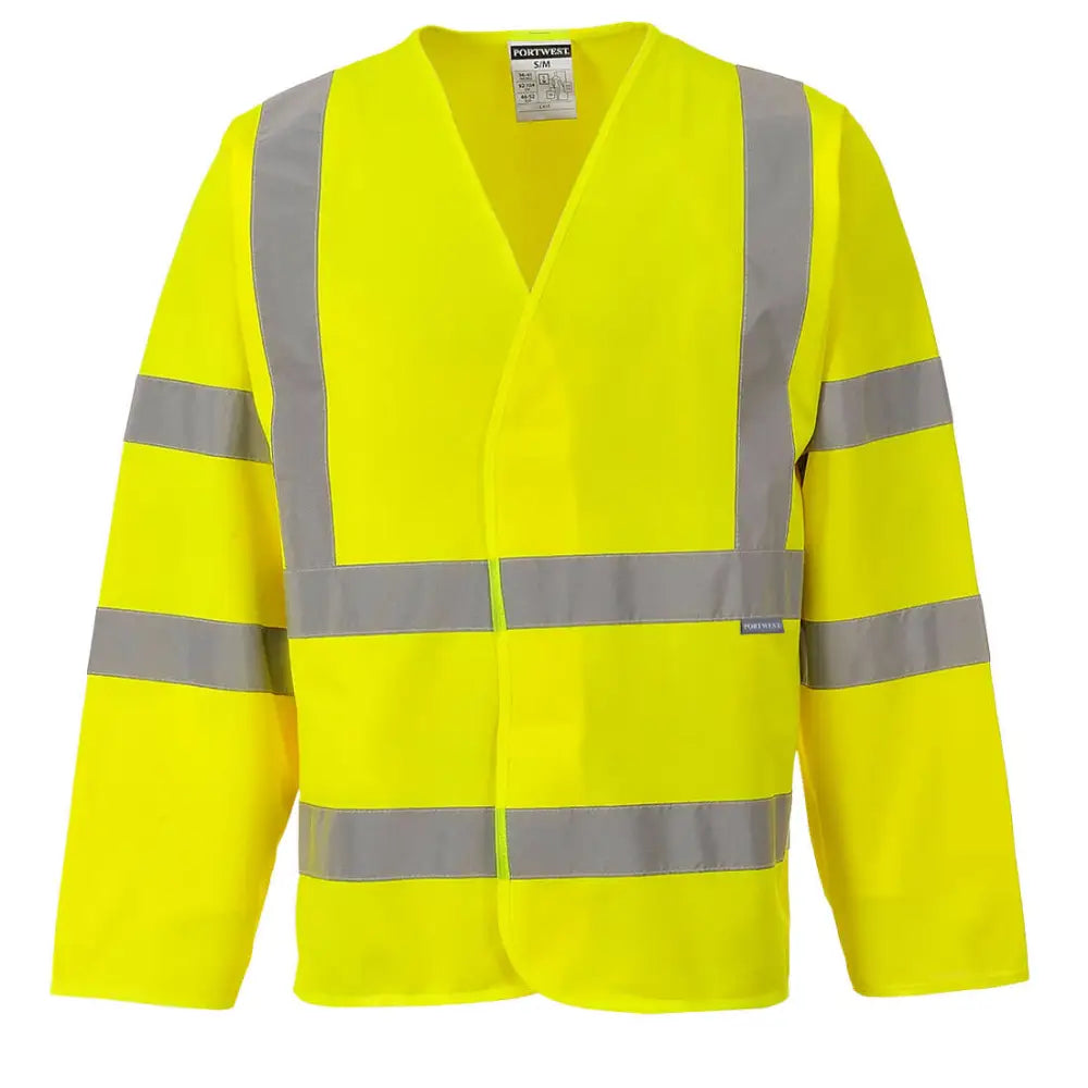 Portwest Hi-Vis Band and Brace Jacket L/S - Yellow / L/XL
