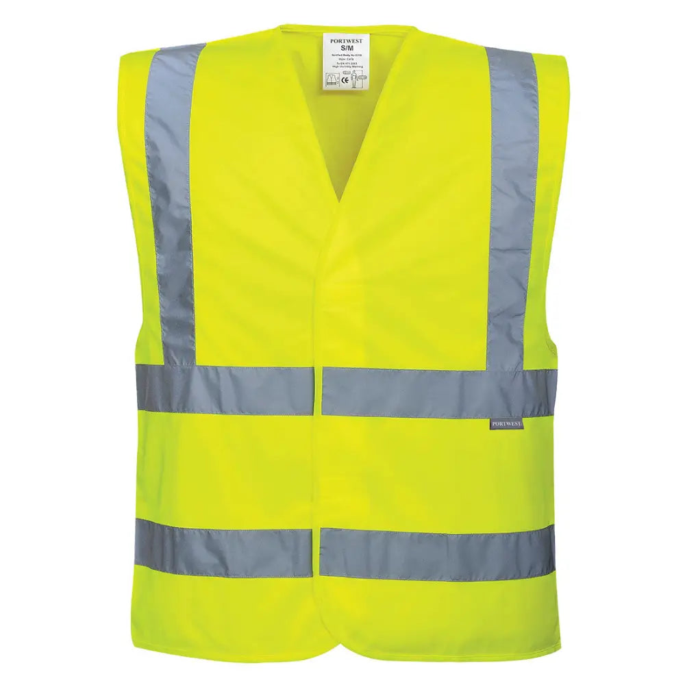 Portwest Hi-Vis Band and Brace Vest - Yellow / 4X/5X