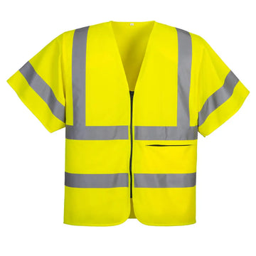 Portwest Hi-Vis Band and Brace Zip Vest S/S - L