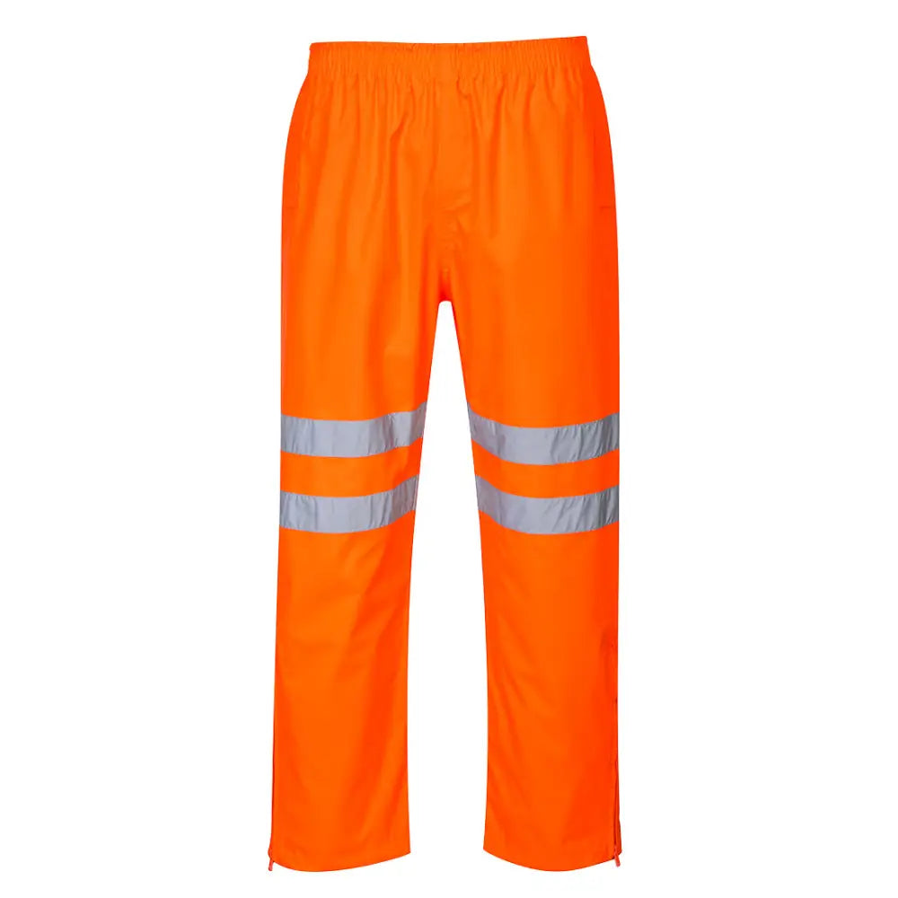 Portwest Hi-Vis Breathable Rain Trousers - 4XL