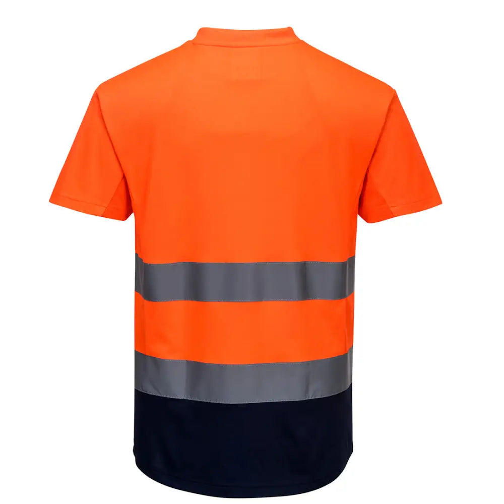 Portwest Hi-Vis Contrast Mesh Insert T-Shirt S/S