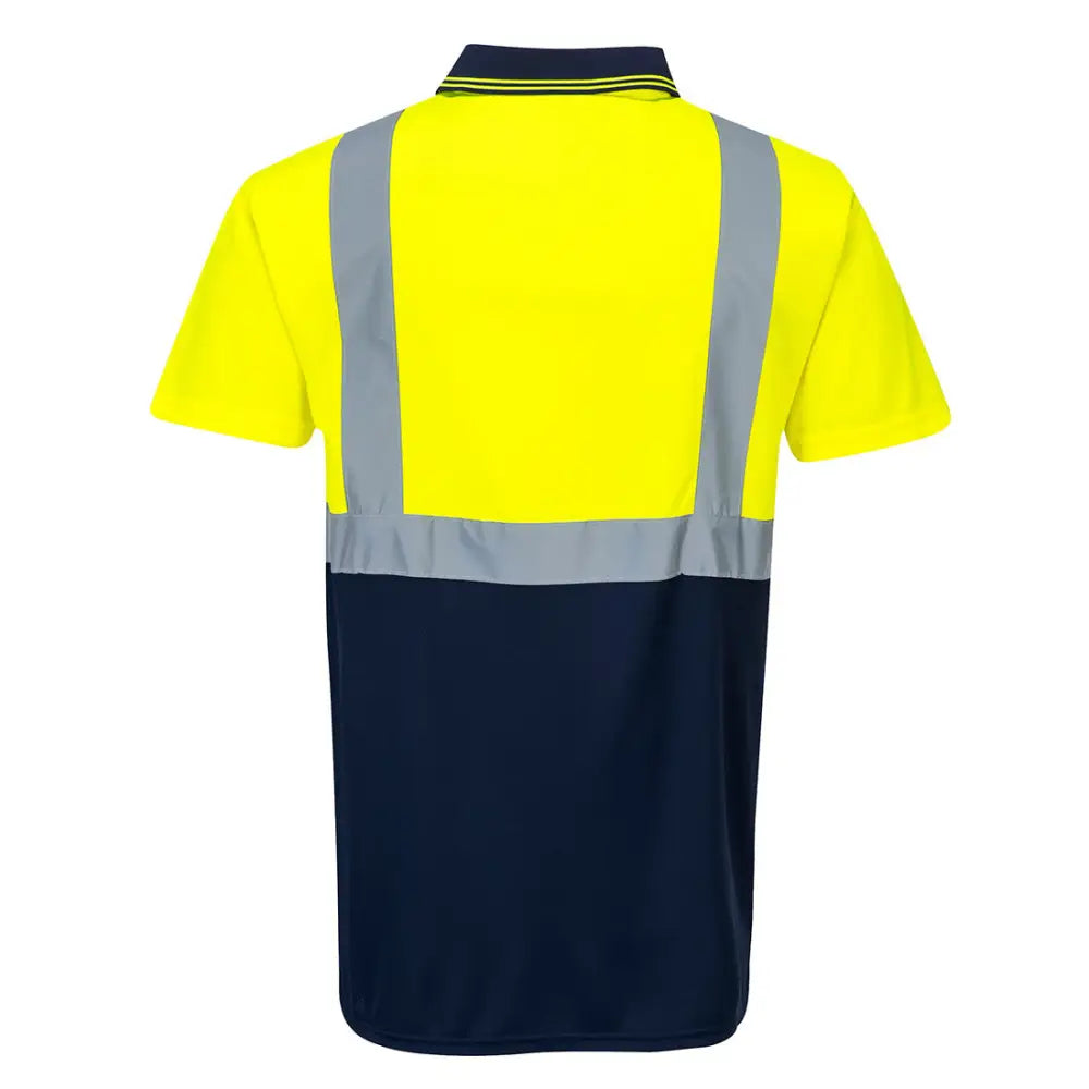 Portwest Hi-Vis Contrast Polo Shirt S/S