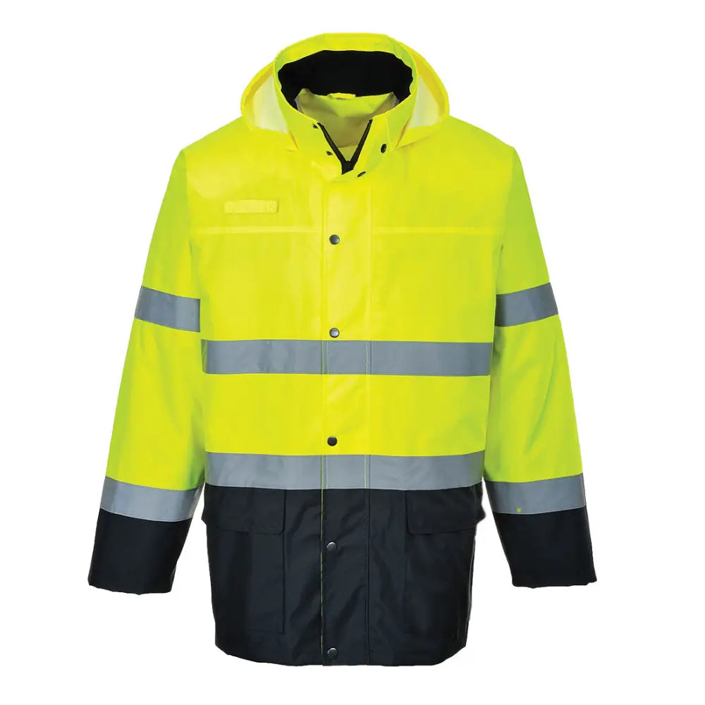 Portwest Hi-Vis Contrast Rain Lite Traffic Jacket - L