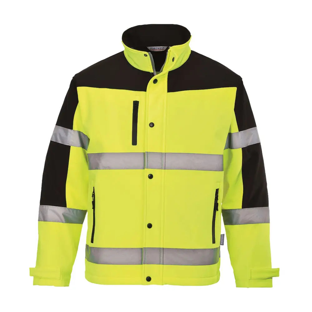 Portwest Hi-Vis Contrast Softshell (3L) - L