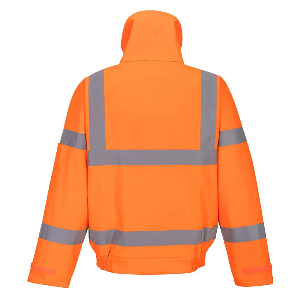 Portwest Hi-Vis Extreme Rain Bomber Jacket - L
