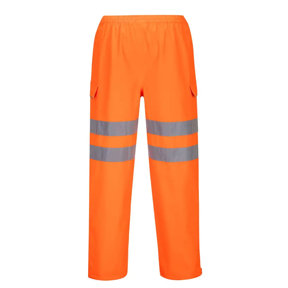 Portwest Hi-Vis Extreme Rain Trousers - Orange / L