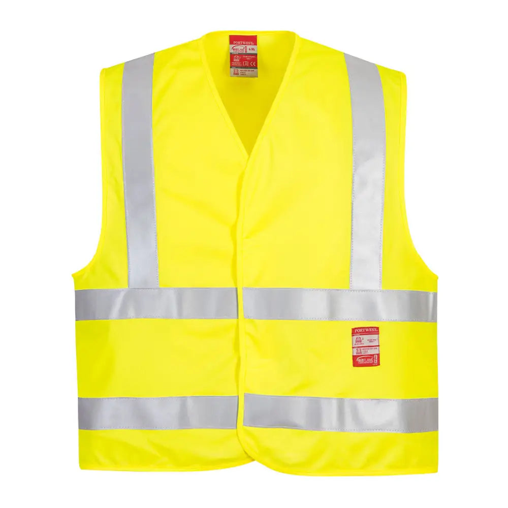 Portwest Hi-Vis FR Vest - Yellow / 4X/5X