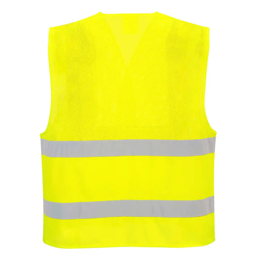 Portwest Hi-Vis Half Mesh Two Band Vest