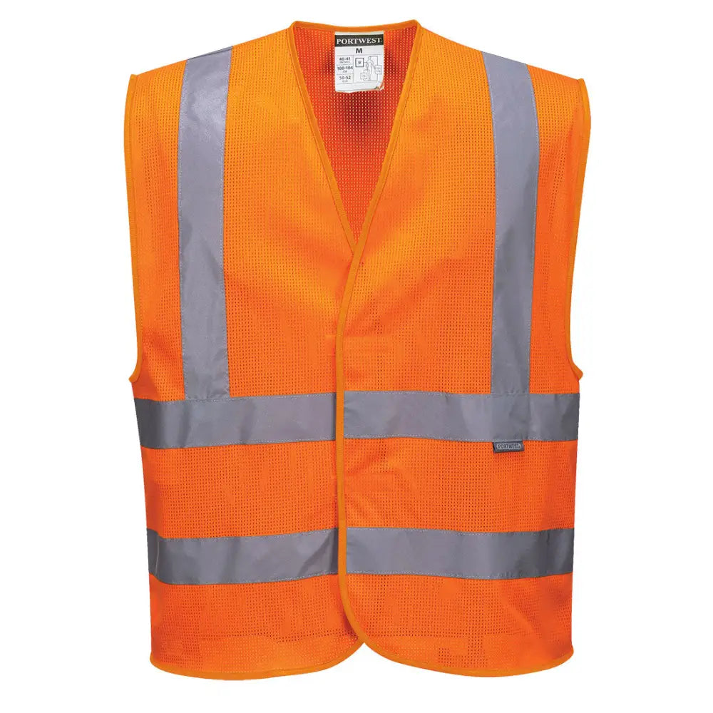 Portwest Hi-Vis Mesh Band and Brace Vest - Orange / 4X/5X