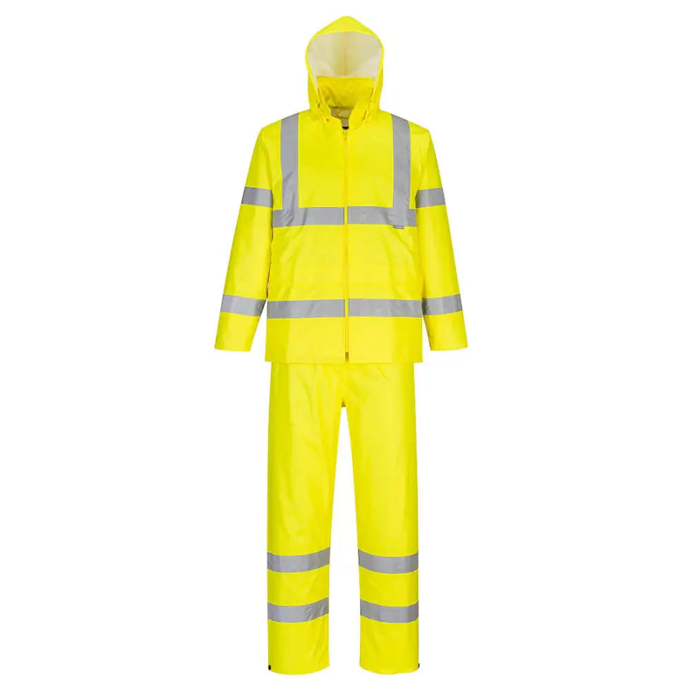 Portwest Hi-Vis Packaway Rain Suit - Yellow / 4XL