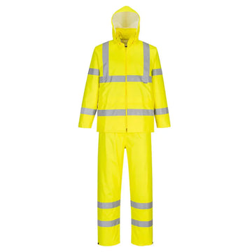 Portwest Hi-Vis Packaway Rain Suit - Yellow / 4XL