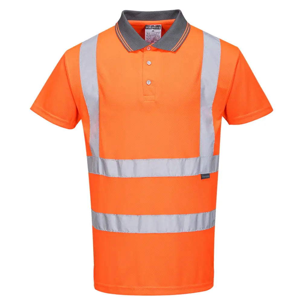Portwest Hi-Vis Polo Shirt S/S - 4XL