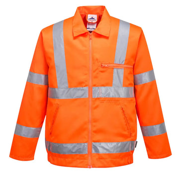 Portwest Hi-Vis Polycotton Bomber Jacket - L
