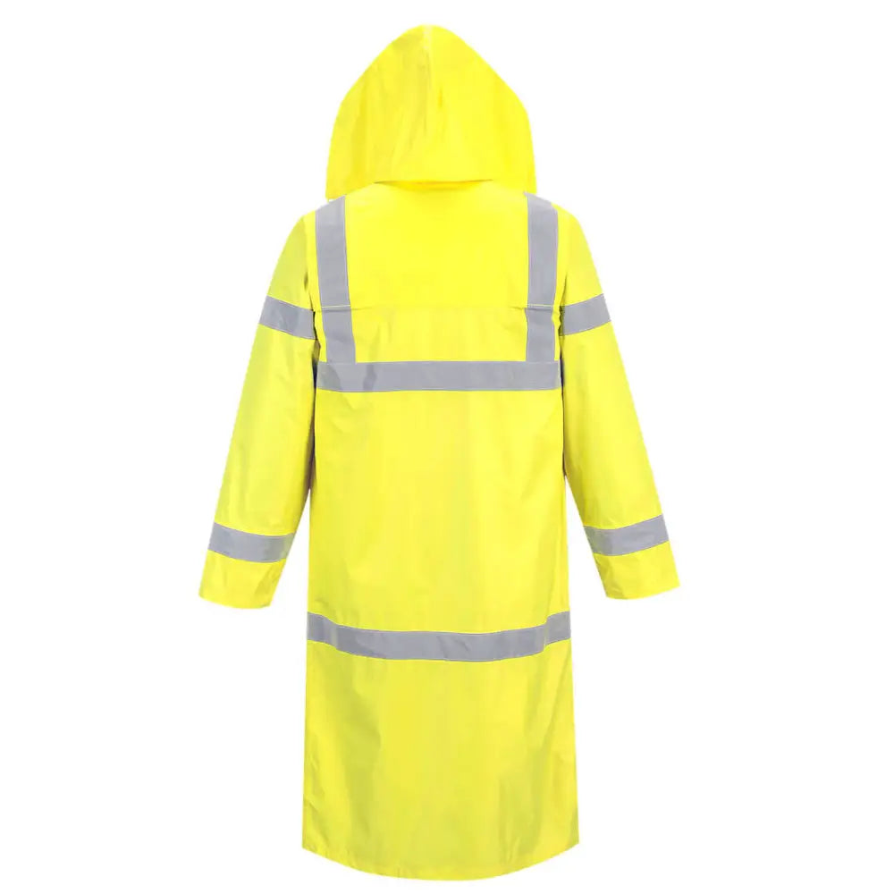 Portwest Hi-Vis Rain Coat 122cm