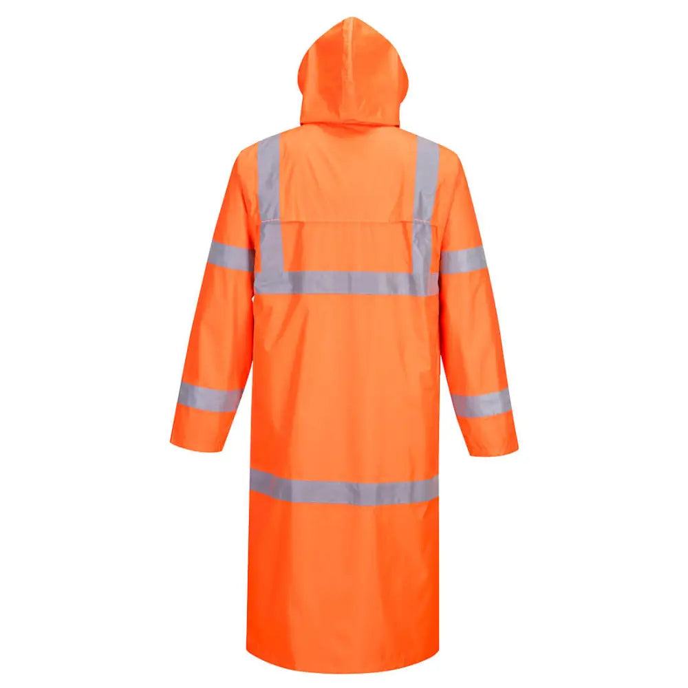 Portwest Hi-Vis Rain Coat 122cm