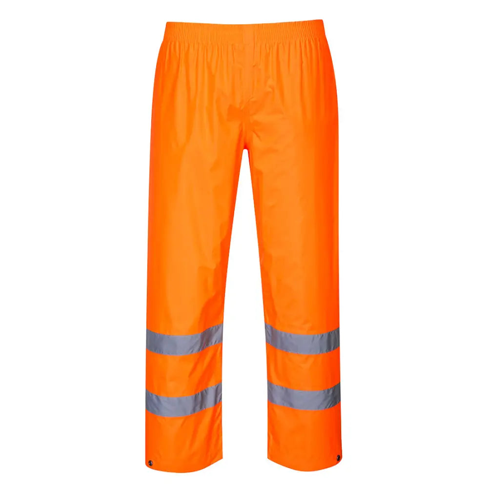 Portwest Hi-Vis Rain Trousers - Orange / 4XL