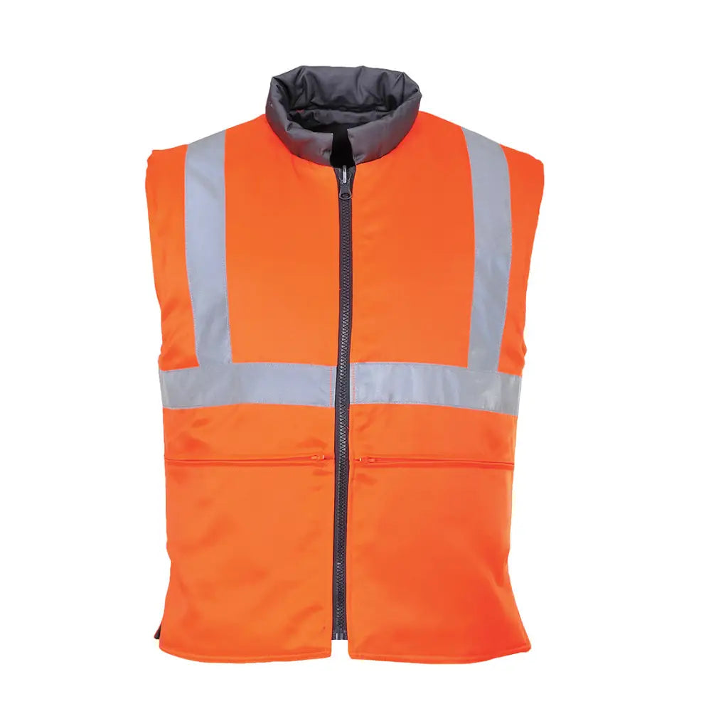 Portwest Hi-Vis Reversible Bodywarmer - L
