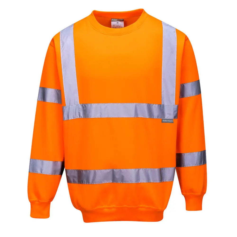 Portwest Hi-Vis Sweatshirt - Orange / 4XL