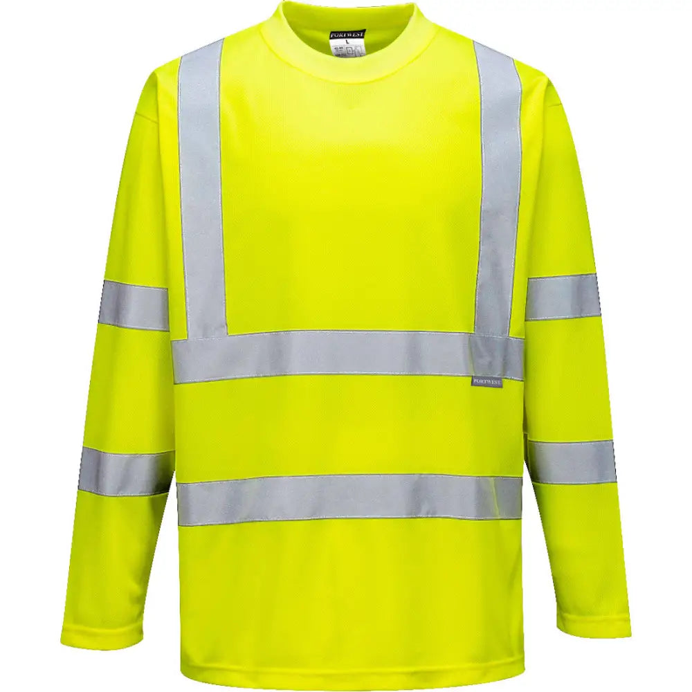 Portwest Hi-Vis T-Shirt L/S - Yellow / L