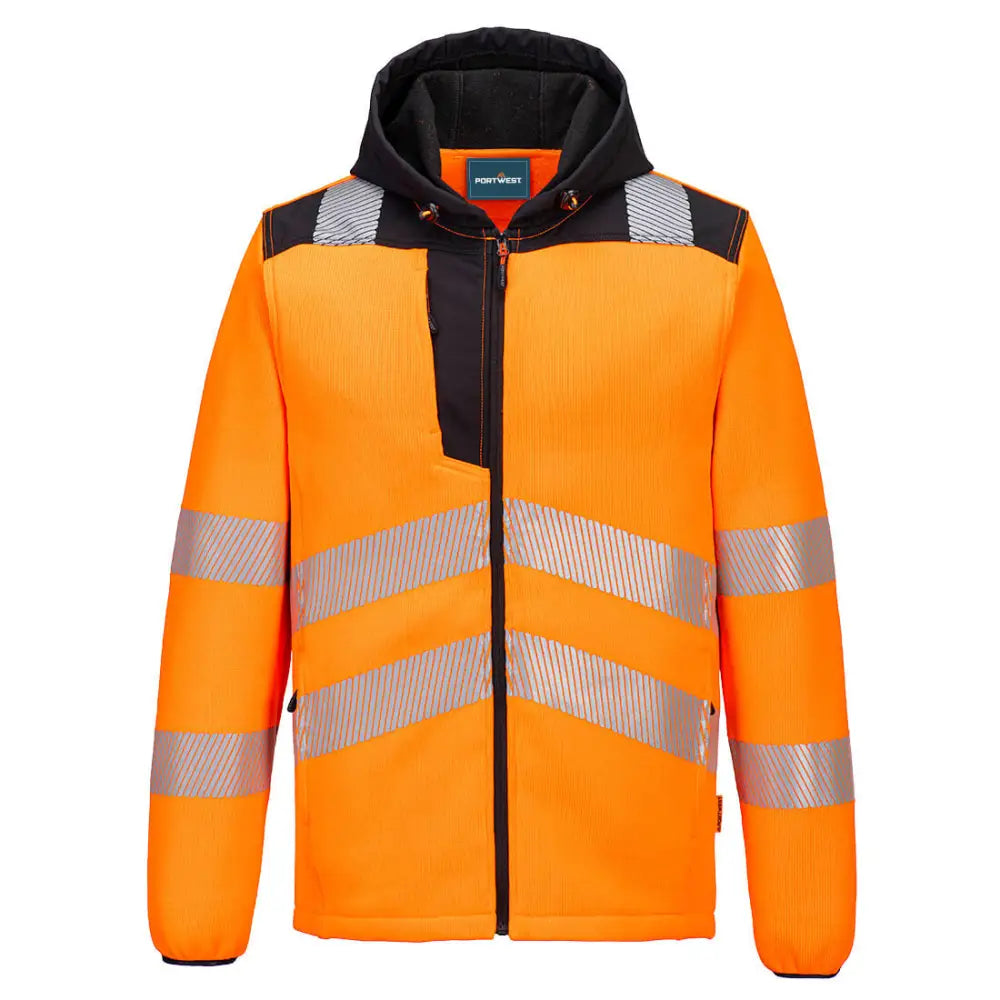 Portwest Hi-Vis Technical Fleece - Orange/Black / 4XL