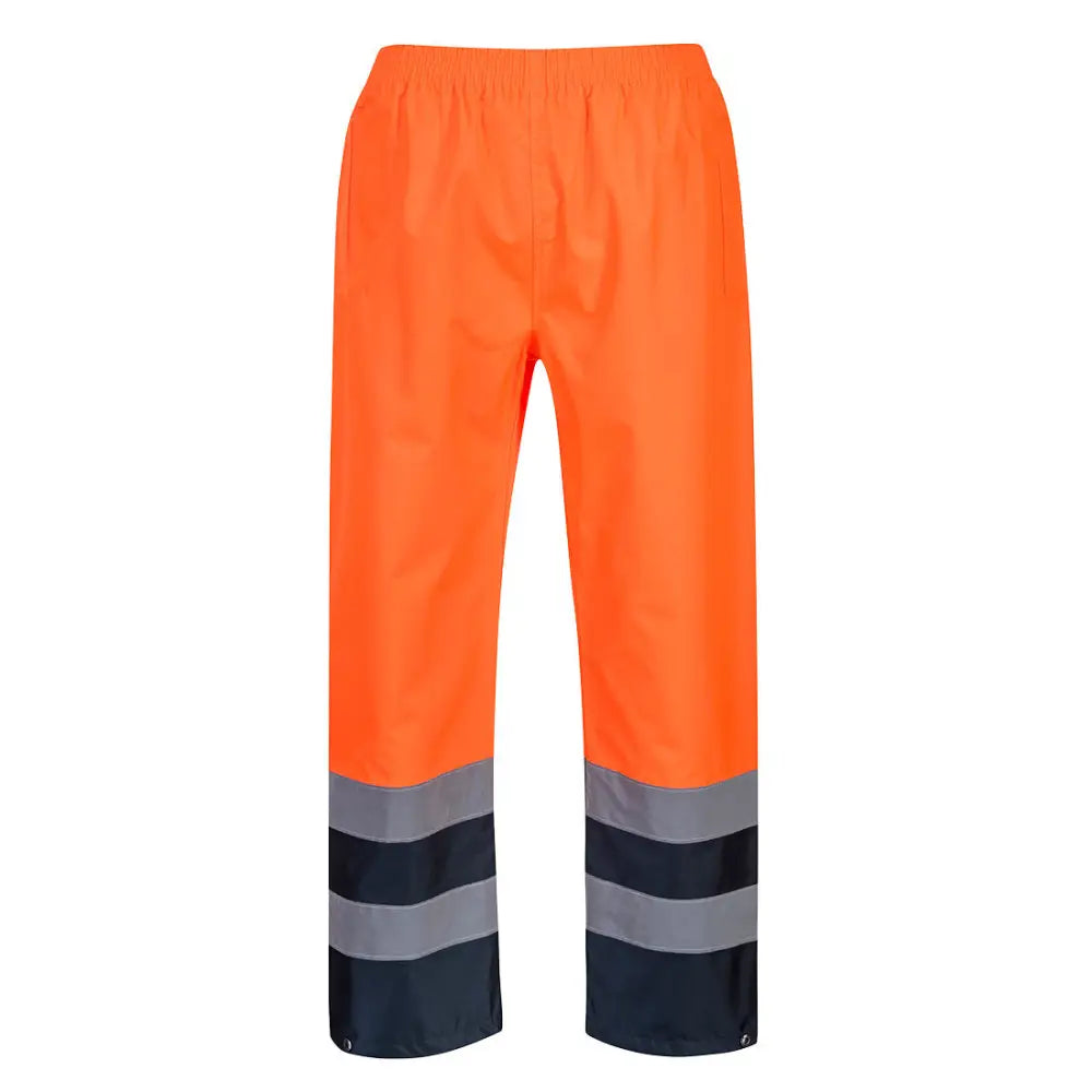 Portwest Hi-Vis Two Tone Traffic Trouser - Orange / XL