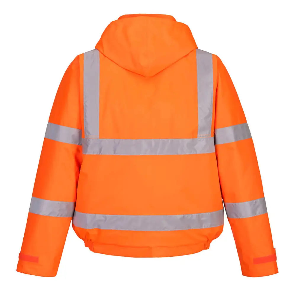 Portwest Hi-Vis Winter Bomber Jacket - Orange / 4XL