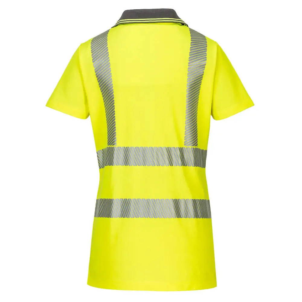 Portwest Hi-Vis Women’s Cotton Comfort Pro Polo Shirt S/S