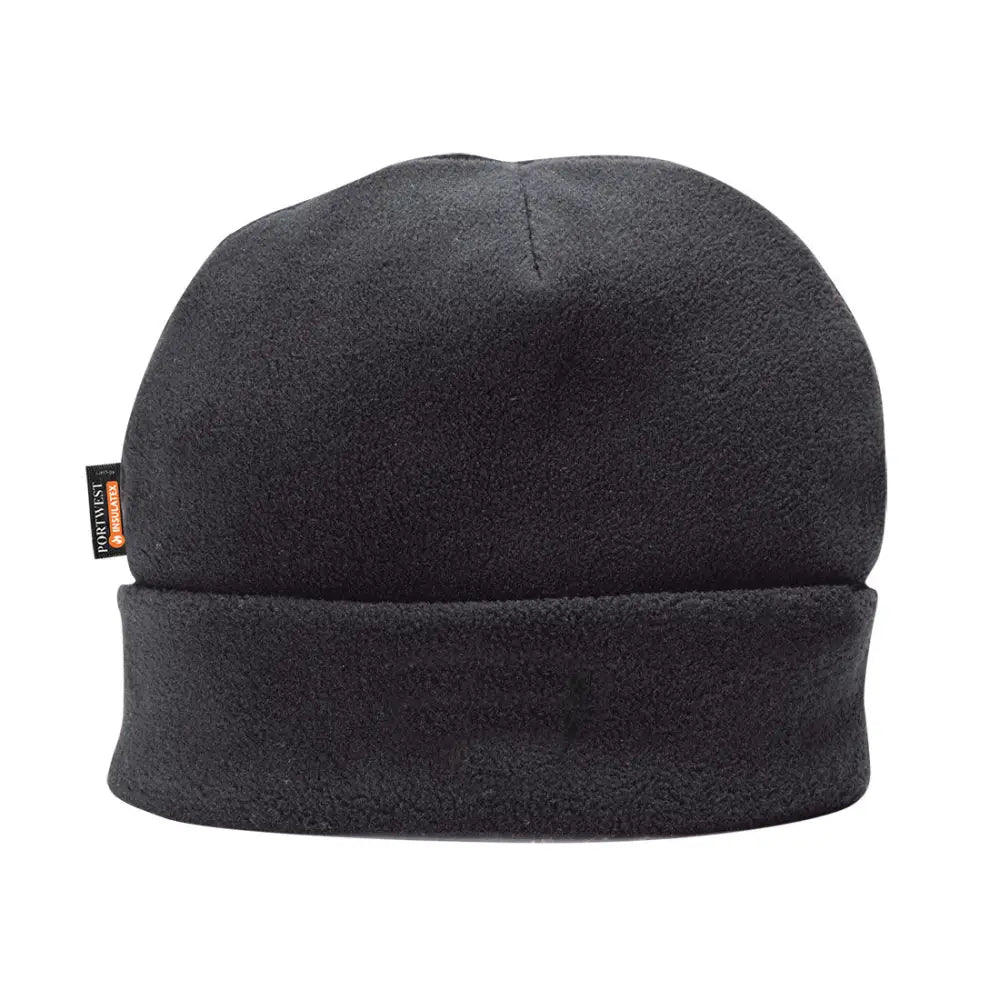 Portwest Insulated Fleece Beanie - Black