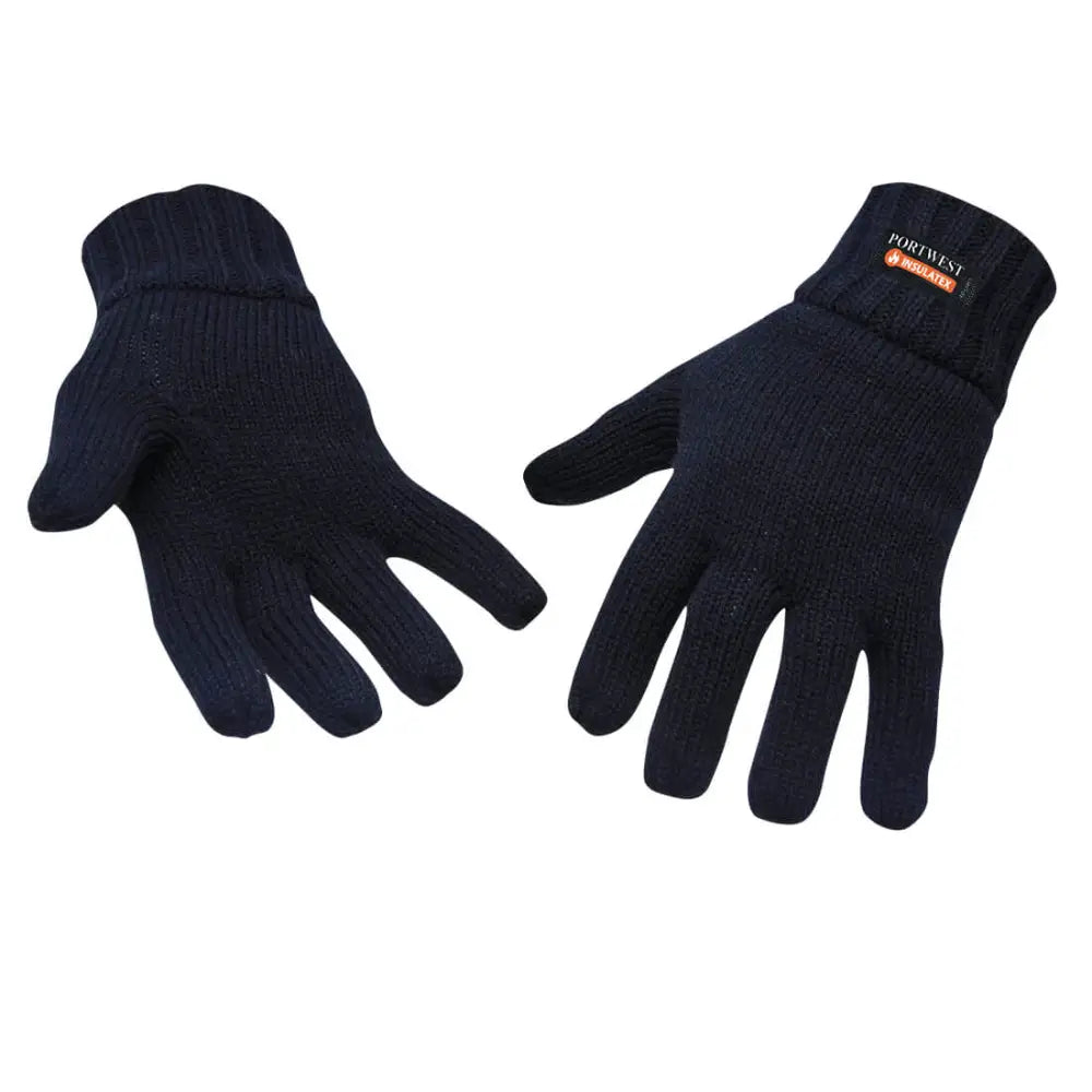 Portwest Insulated Knit Glove - Black