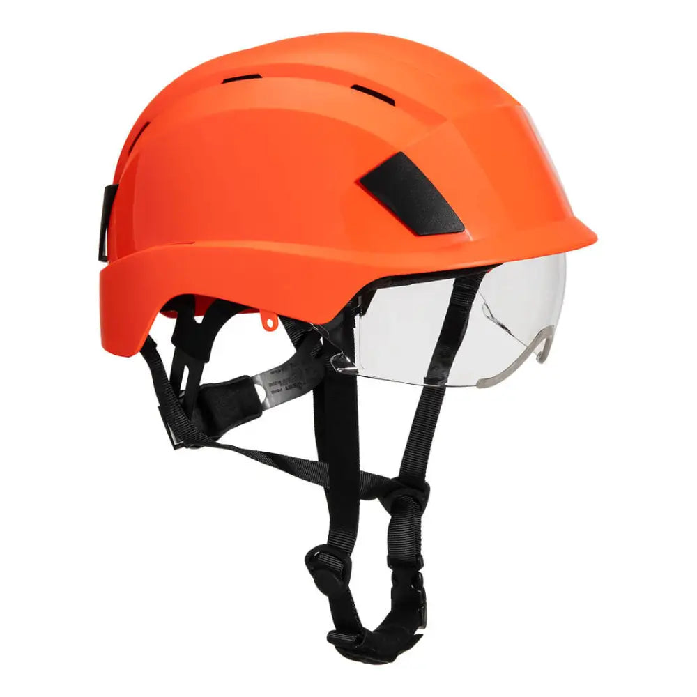 Portwest Integrated Visor Helmet - Orange
