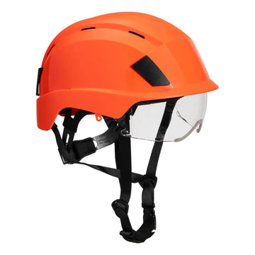 Portwest Integrated Visor Helmet - Orange