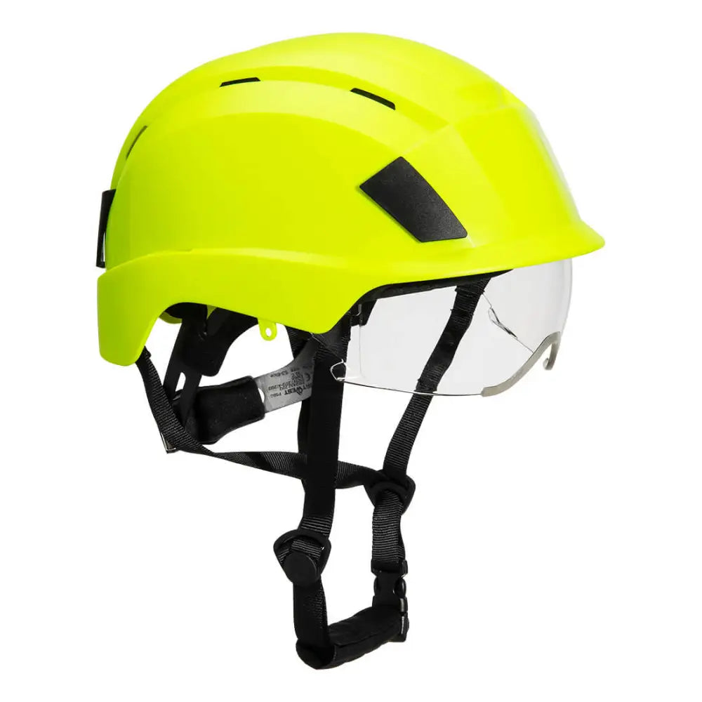 Portwest Integrated Visor Helmet - Yellow