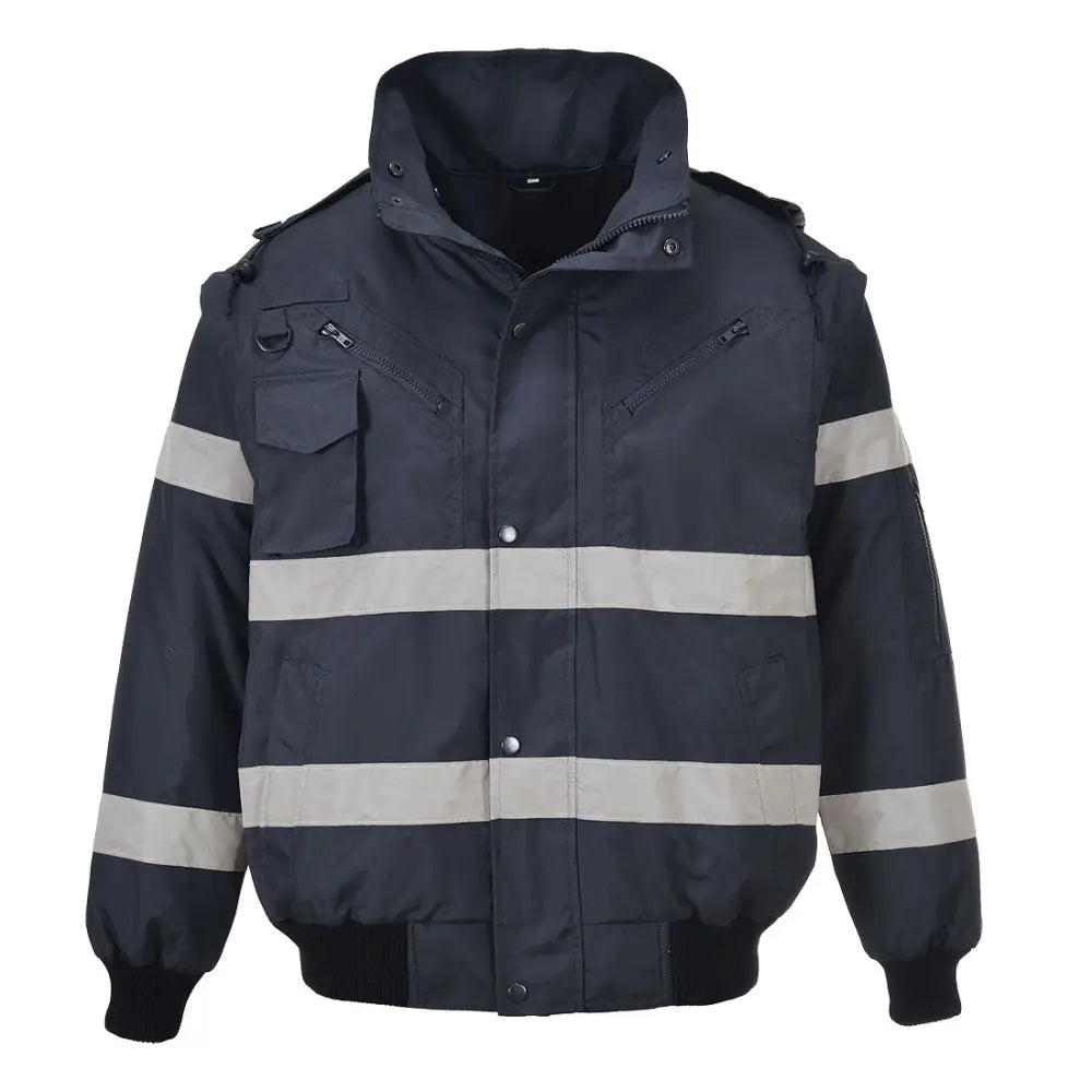 Portwest Iona 4-in-1 Bomber Jacket - Navy / 4XL