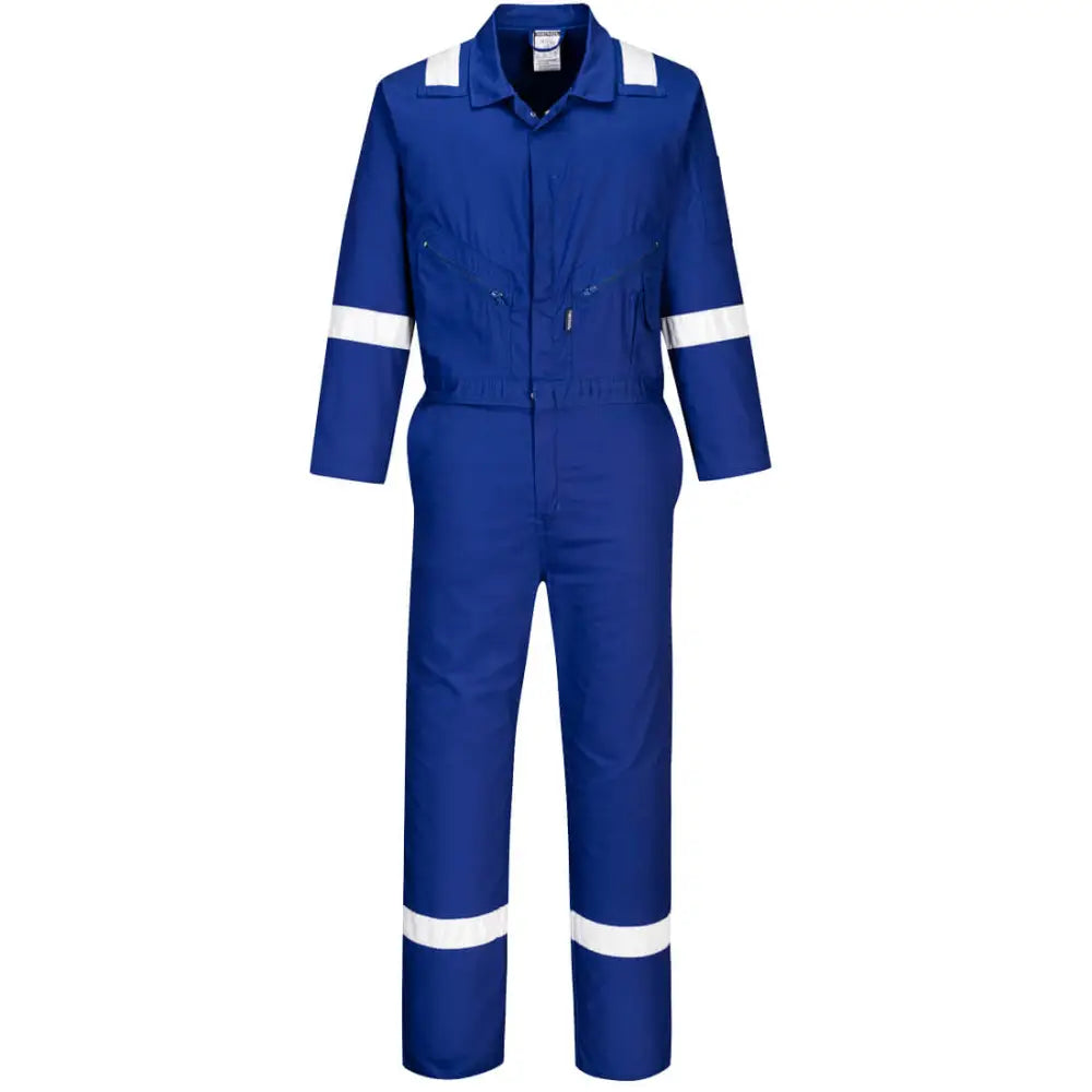 Portwest Iona Cotton Coverall - Royal Blue / L