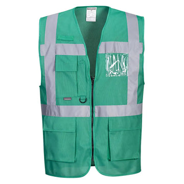 Portwest Iona Executive Vest - Bottle Green / L